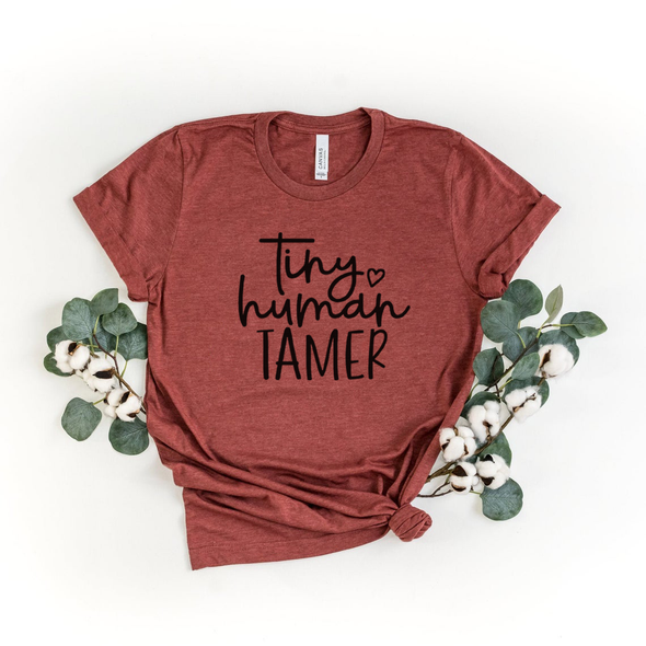 Tiny Human Tamer Shirt Funny Saying Sarcastic T-Shirt, Graphic Tee