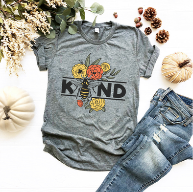 Be Kind Shirt, Bee Kind Graphic Tees For Women Gift, Kindness T-Shirt