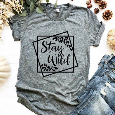 Stay Wild Shirt, Desert Shirt, Western Shirt, Retro Shirt, Camping Shirt