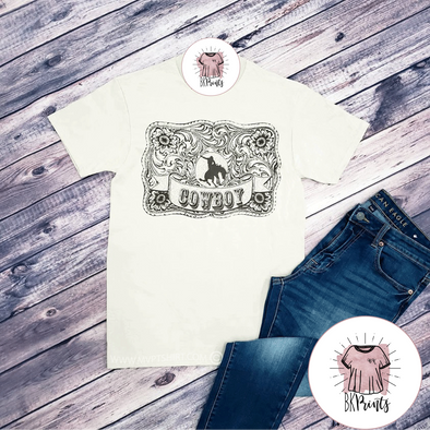 Western Cowboy Country Rodeo Shirt, Vintage Inspired Tee Shirt, Western Graphic Tee