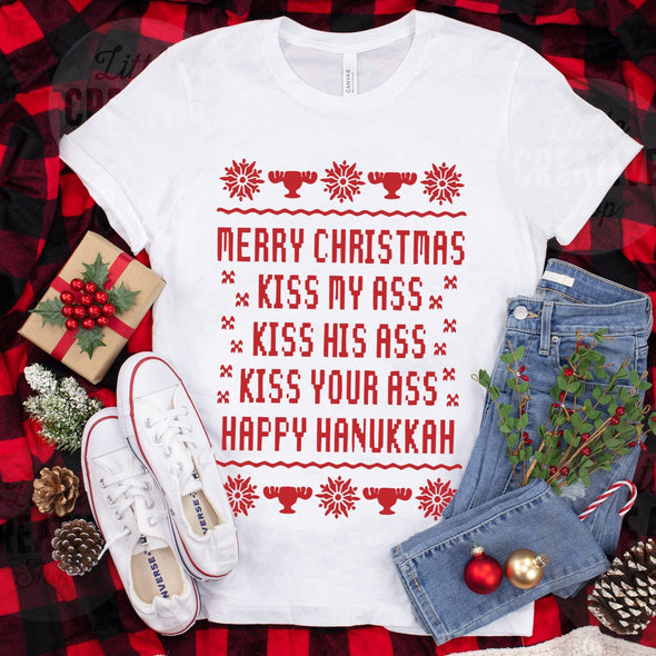 Funny Merry Christmas Tree Shirt