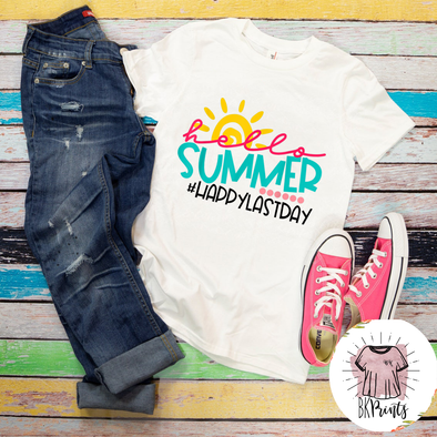 Happy Last Day Of School Hello Summer Teacher Unisex T-Shirt, Last Day Of School Shirt