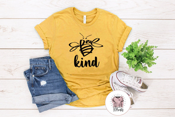 Bee Kind Shirt, Kind Shirt, Bee Kind Shirt, Kindness Shirt, Kind Shirt for Women, Gift for Her, Inspirational Shirt, Kind Shirt