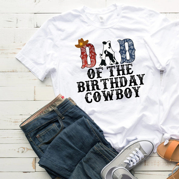 Cowboy Dad Shirt, Cowboy Birthday Shirt, Farm Birthday Shirt, Rodeo, Country, Western Party, Birthday Boy Shirt