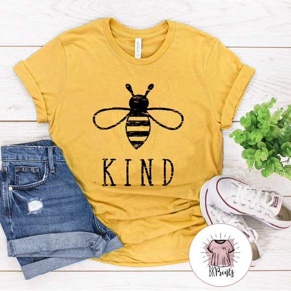 Bee Kind Shirt, Kind Shirt, Bee Kind Shirt, Kindness Shirt, Kind Shirt for Women, Gift for Her, Inspirational Shirt