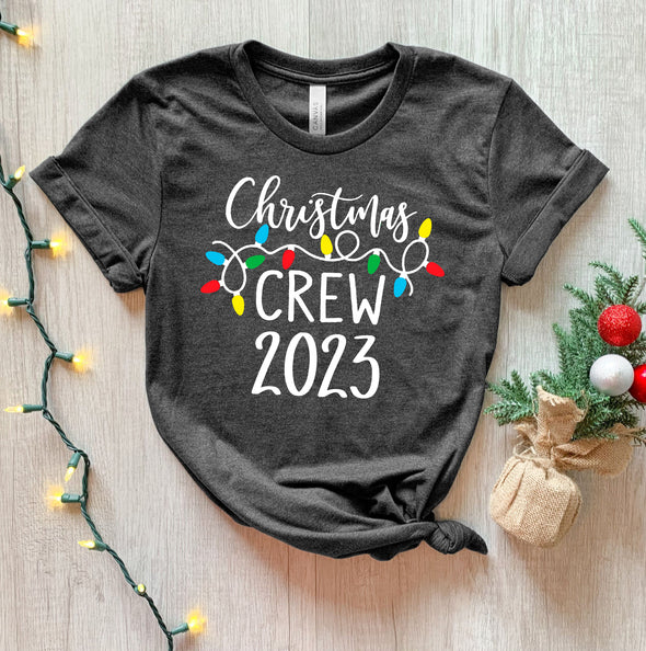 2023 Christmas Crew Shirt,Custom Christmas Crew Shirt,Christmas Crew Family Tshirt,Christmas 2023 Crew Shirt,Christmas Crew Family Matching